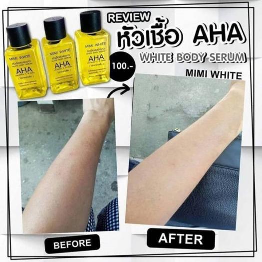 Serum Kích Trắng Da Mimi White AHA 30ml - Thái Lan