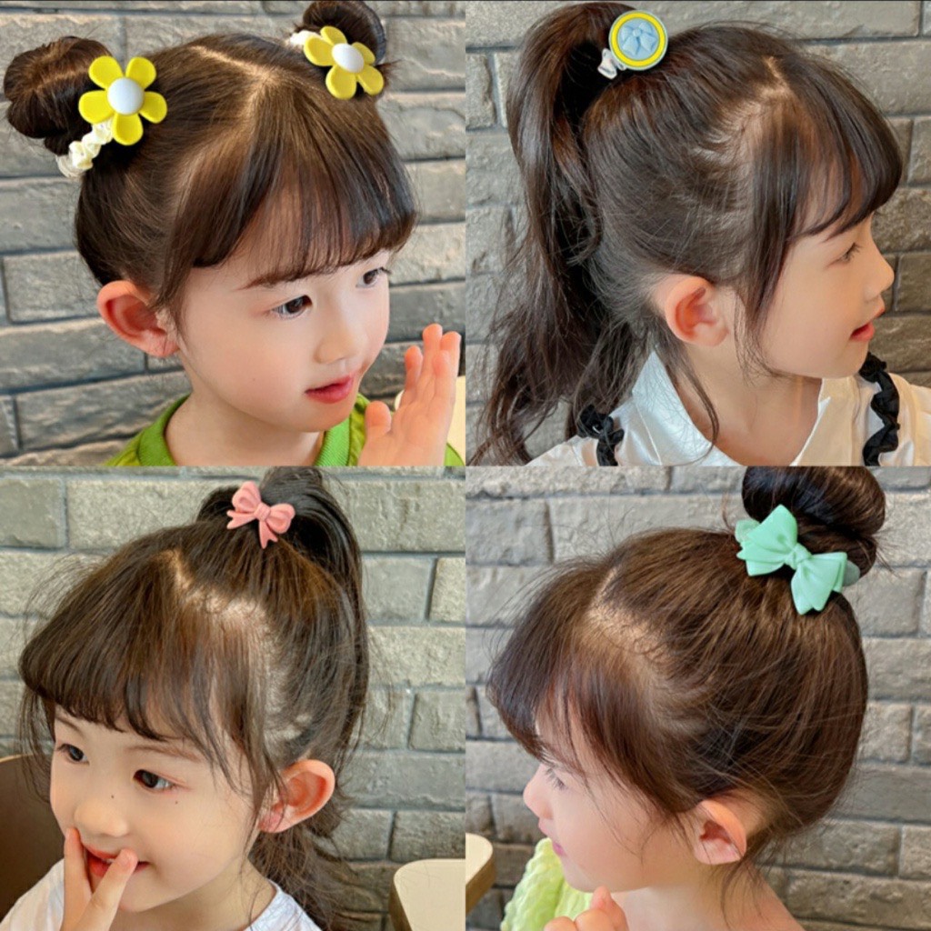 Set 5 dây cột tóc vải cao cấp siêu xinh cho bé SDV - Dây buộc tóc