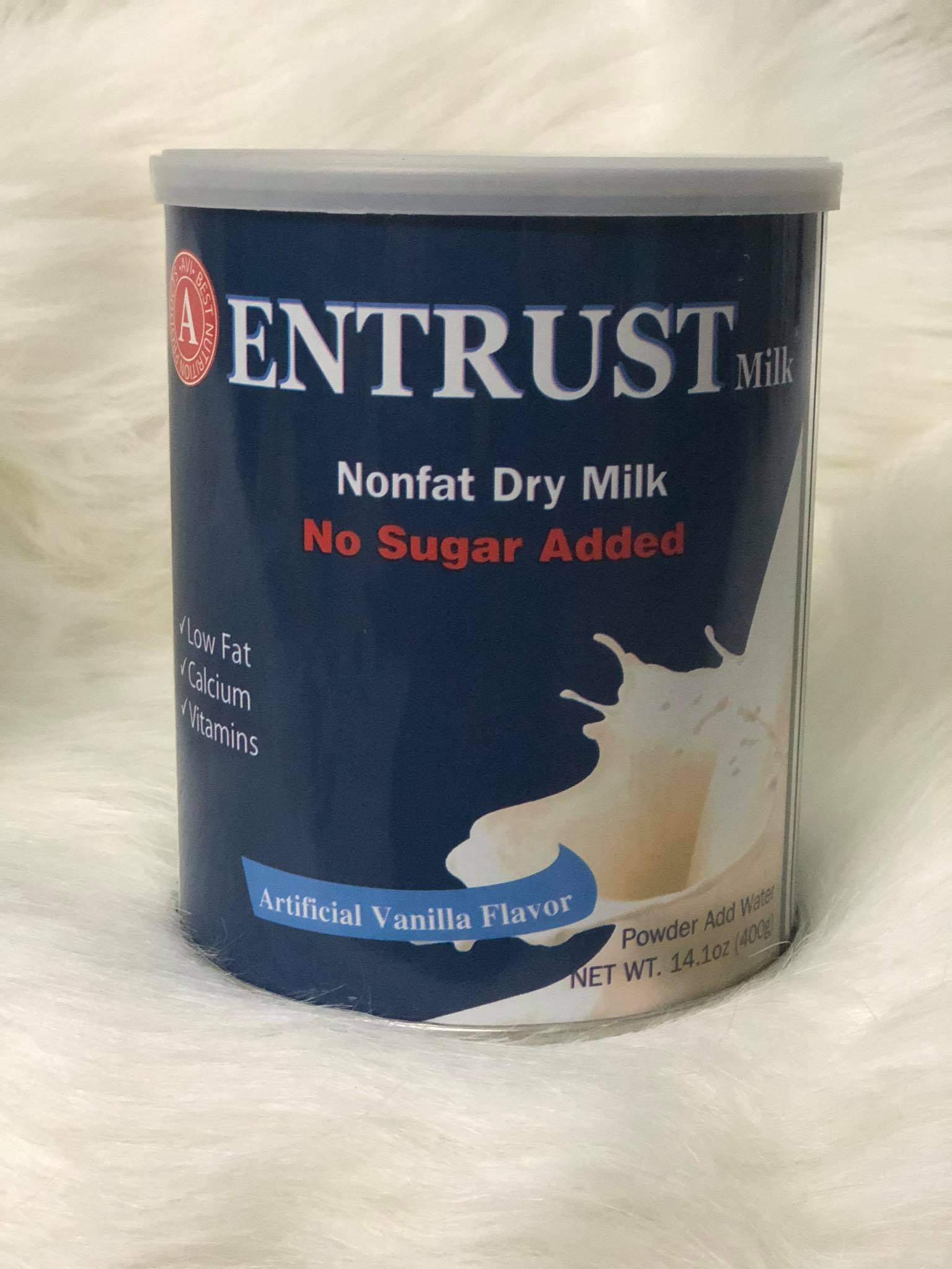 Sữa bột Entrust Milk Cho Người Tiểu Đường ( Date 2024 )