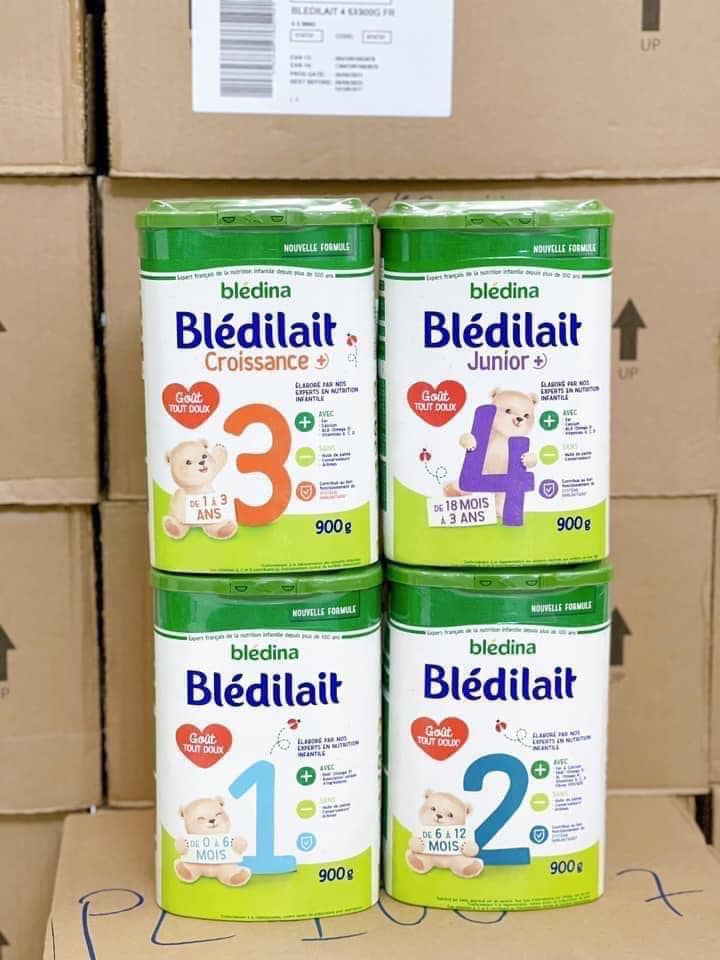 [ Mẫu mới ]Sữa bột BLEDILAIT PHÁP số 4 900g date 2025