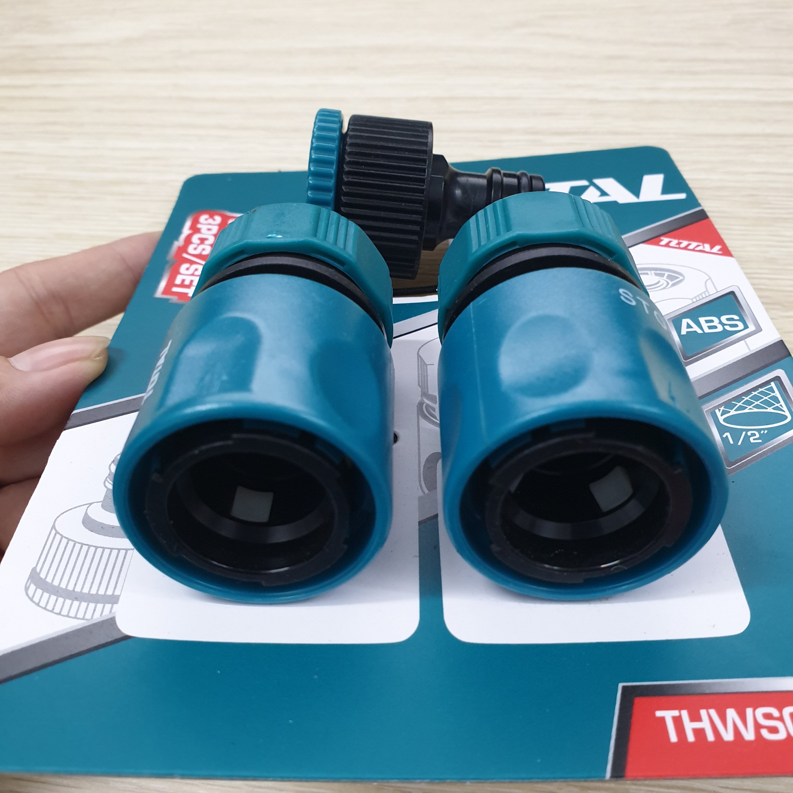 Bộ ba đầu nối nhanh máy xịt rửa TOTAL THWS030301