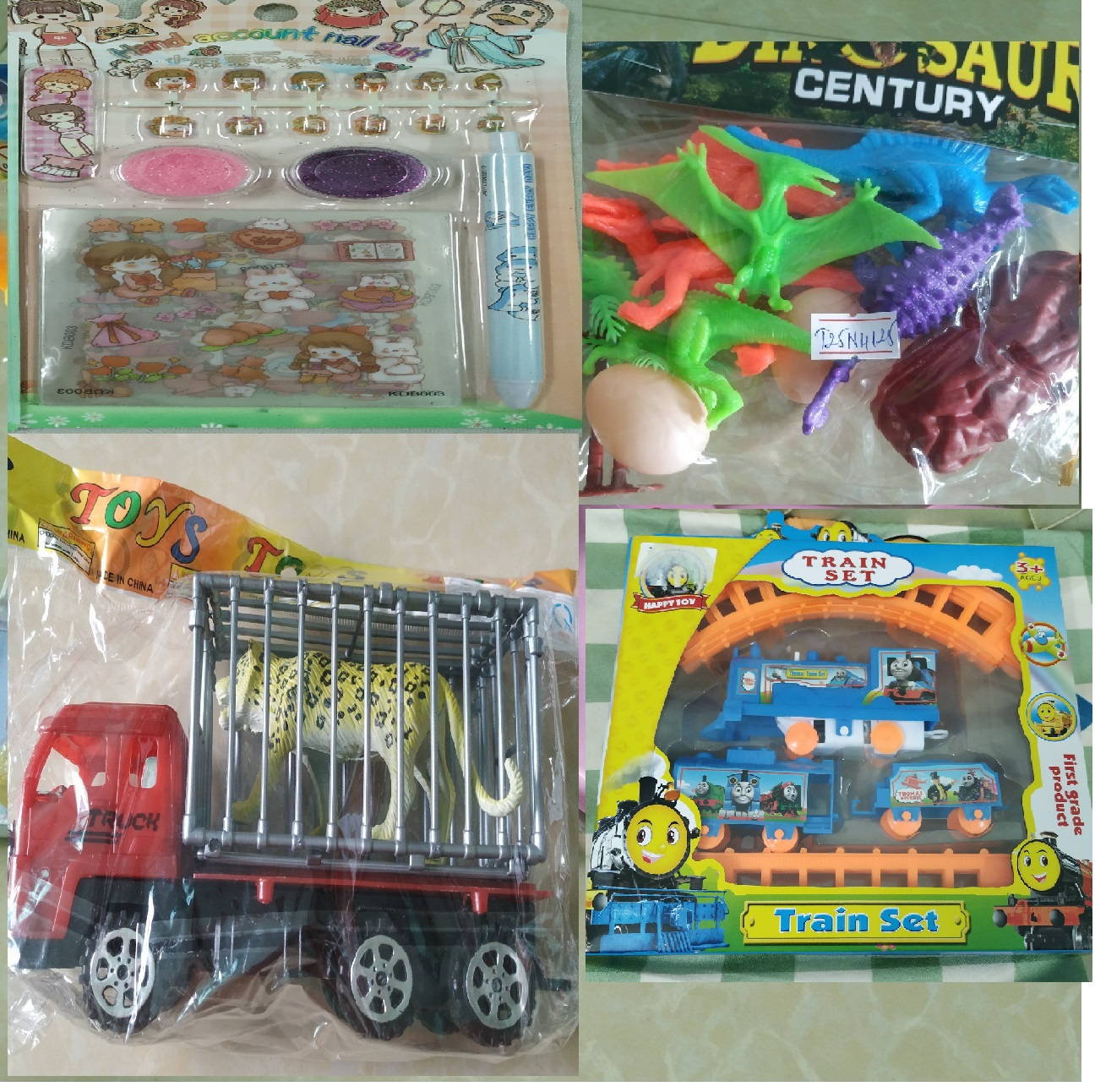 Combo 4 món đồ chơi 100K, 2 món 100K
