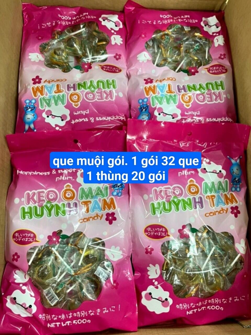 Kẹo Xí Muội Que - Hủ 50Que