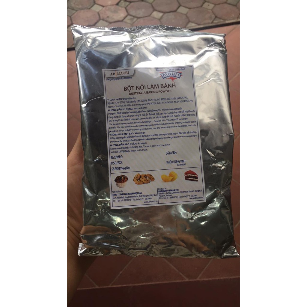 Bột Nổi Làm Bánh ( Baking Powder ) Gói 500gr