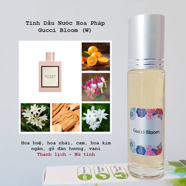 [HCM]Tinh dầu nước hoa Pháp G. Bloom 10ml