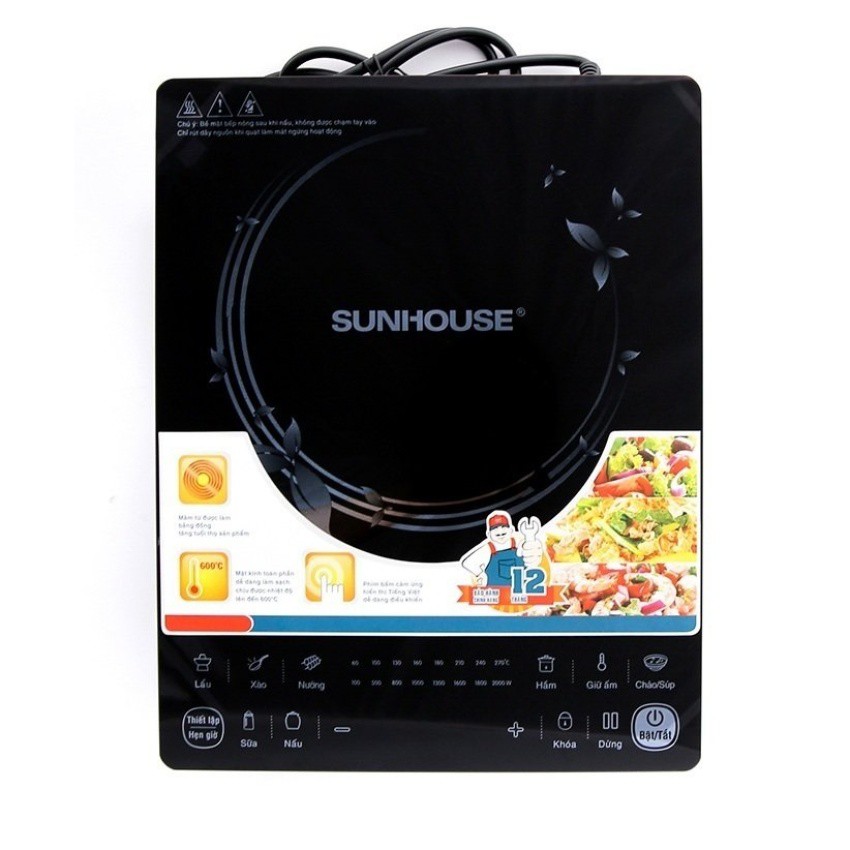 Bếp điện từ cảm ứng Sunhouse SHD6861 (kèm lẩu)