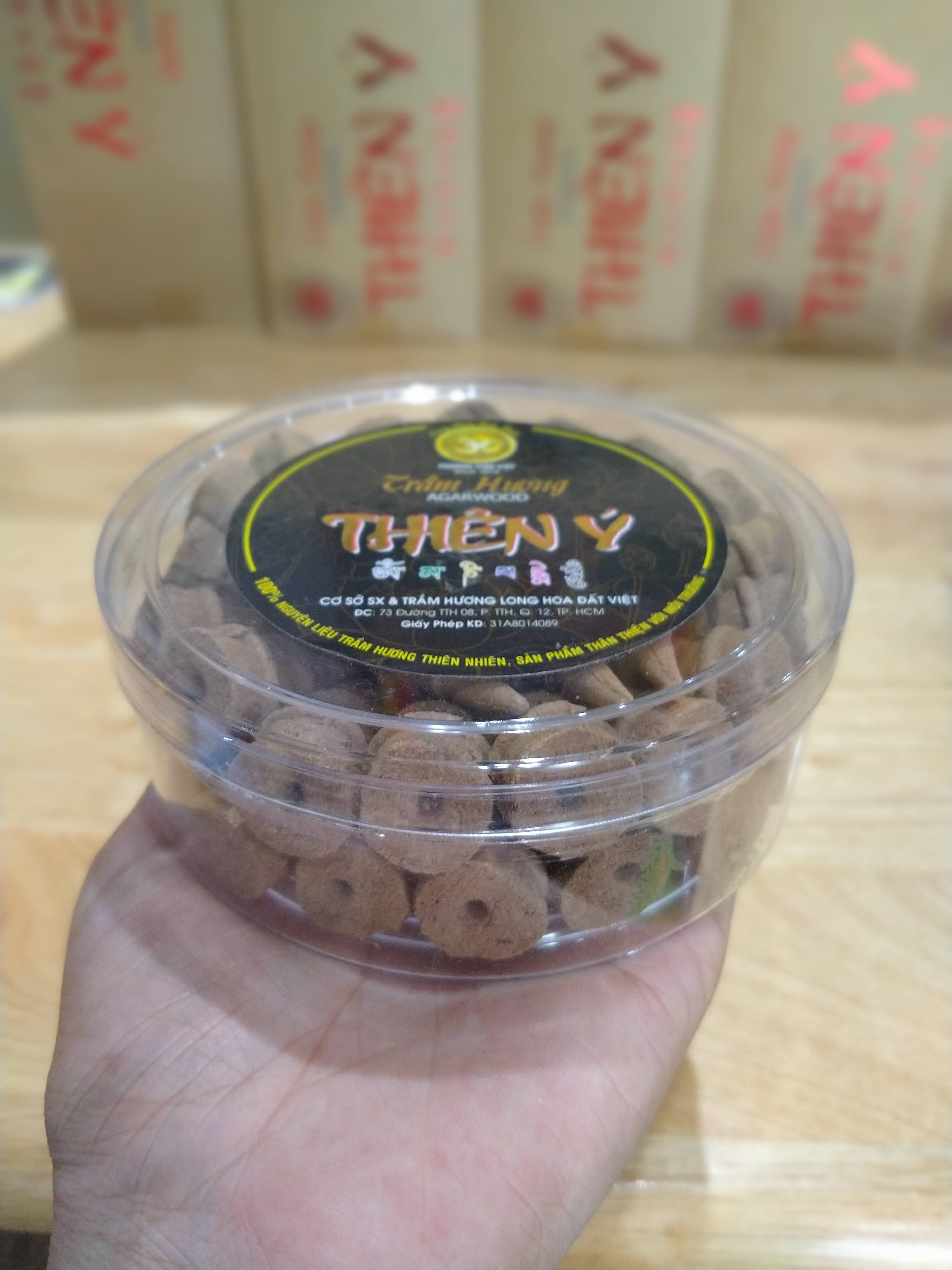 Trầm cao cấp Thiên Ý hộp tem đen 40 viên
