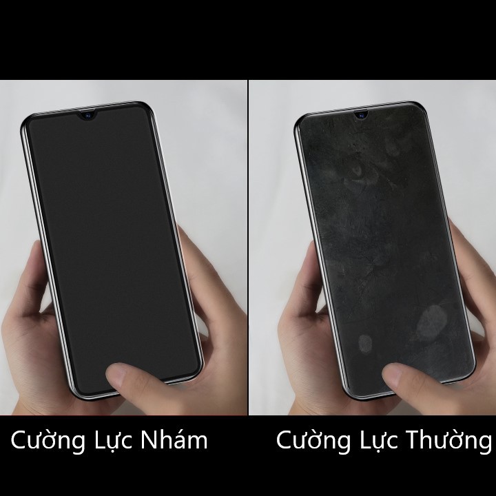 Kính Cường Lực iPhone 7 Plus, 8 Plus Nhám Chống Vân Tay