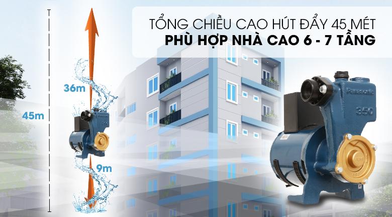 [HCM]Máy bơm nước đẩy cao Panasonic GP-350JA-SV5 350W