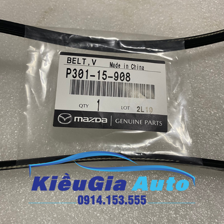 Dây curoa bơm nước Mazda 2 2014-2022