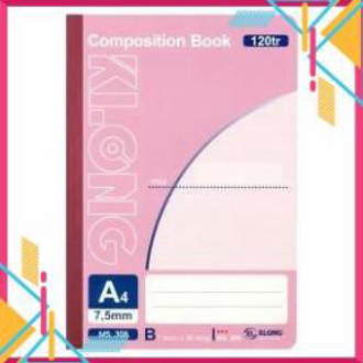 Sổ may KLONG 120tr A4, MS: 308