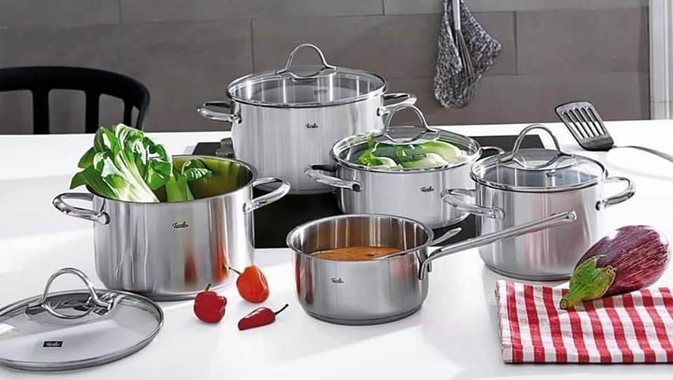 [Trả góp 0%]Bộ nồi Fissler Toronto 5 nồi