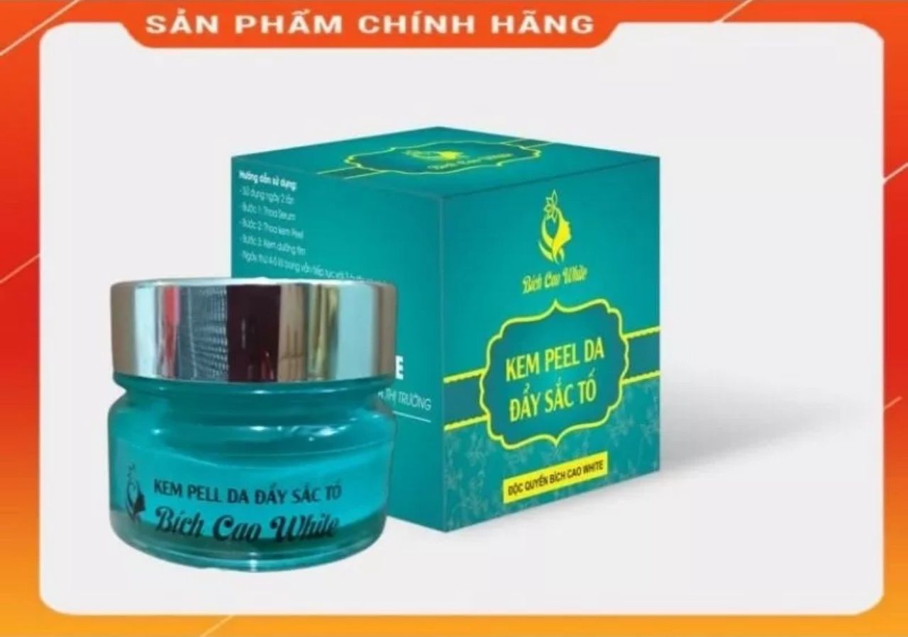 Kem bong pell da đẩy sắc tố_nám sạm tàn nhang