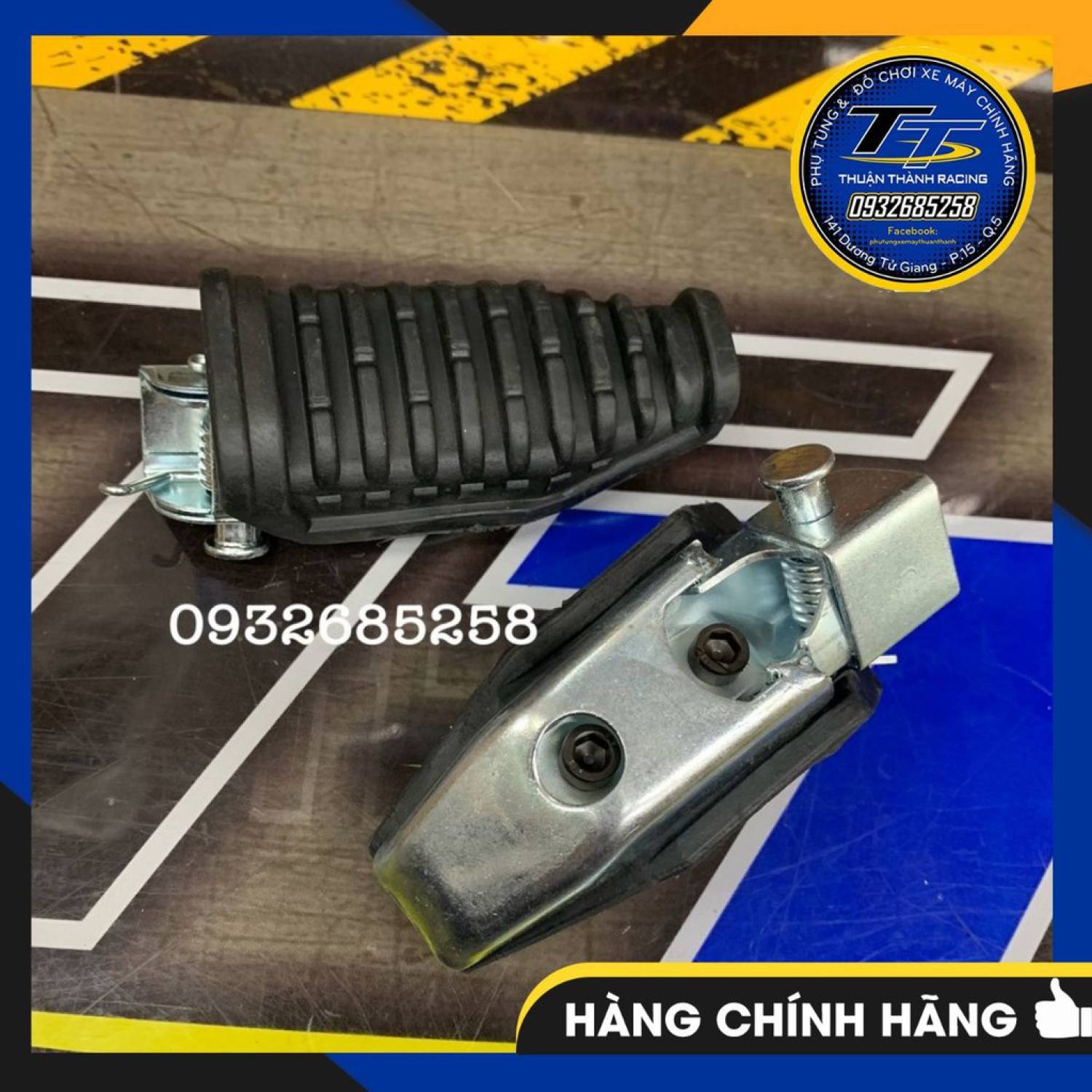 Cao su gác chân trước yaz - yaz125