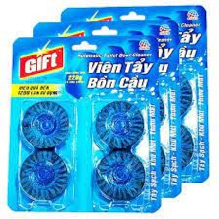Viên Tẩy Bồn Cầu Gift (4 x 55g/vỉ 4 viên)