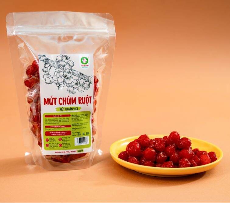 THÀNH LONG MỨT CHÙM RUỘT - MỨT TUỔI THƠ 200G/500G