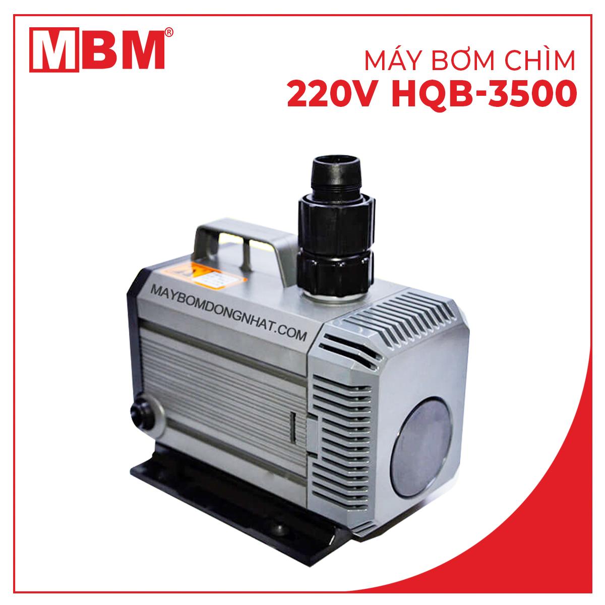 Máy bơm chìm hồ cá 220V HQB-3500
