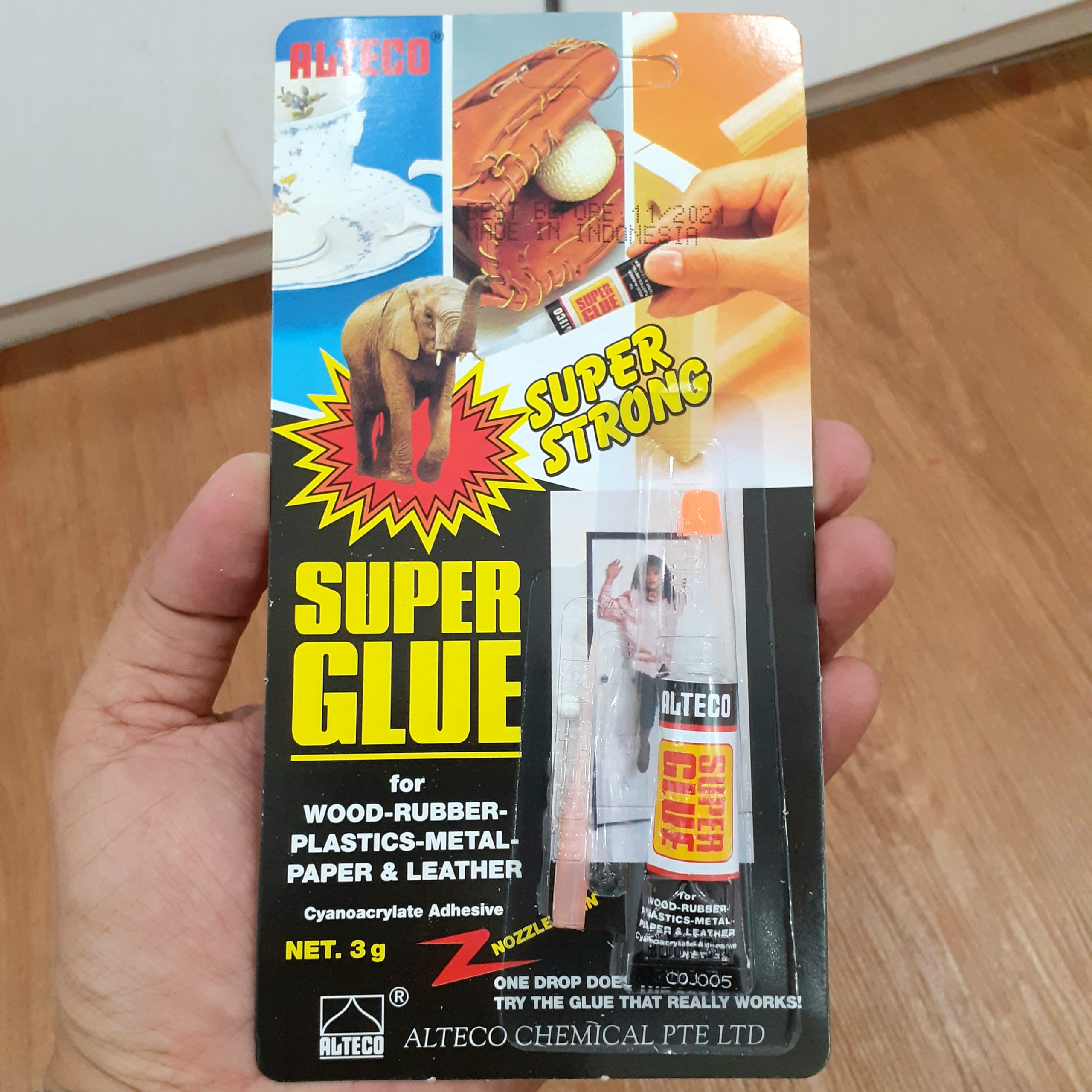 [HCM][keo siêu dính Thái Lan]  Alteco  Super Glue super strong 3gam