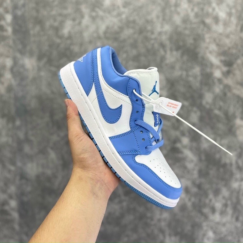 Giày THể Thao Nike Jordan Low Panda Paris Xanh Hồng Toàn Màu Mới JD1 Full sz Nam Nữ 36-43 Bảo hành 6 Tháng