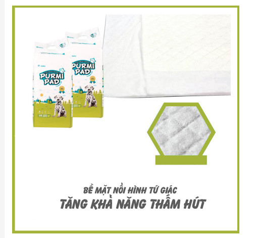 [HỎA TỐC / 50 Miếng] Purmi - Miếng lót vệ sinh cho chó (40*50cm)