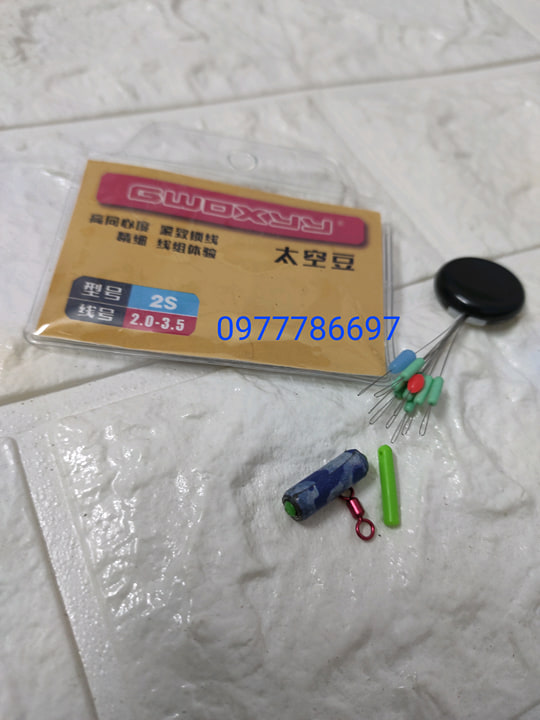 gói phụ kiện câu đài chất liệu silicon cao cấp