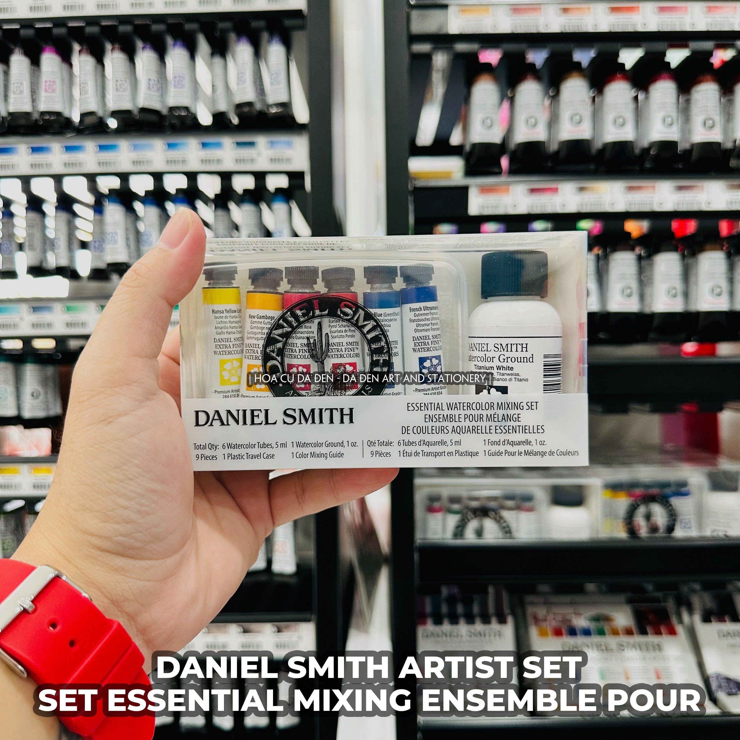 Màu Nước Daniel Smith - Essentials Mixing Ensemble Pour Artist Set 6 Màu x 5ml