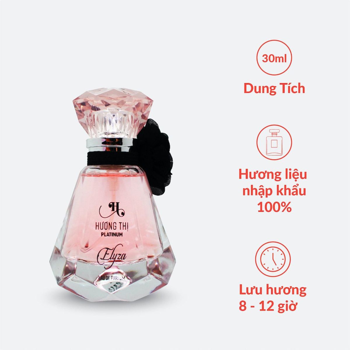 NƯỚC HOA NỮ CAO CẤP ELYZA 30ML - HƯƠNG THỊ