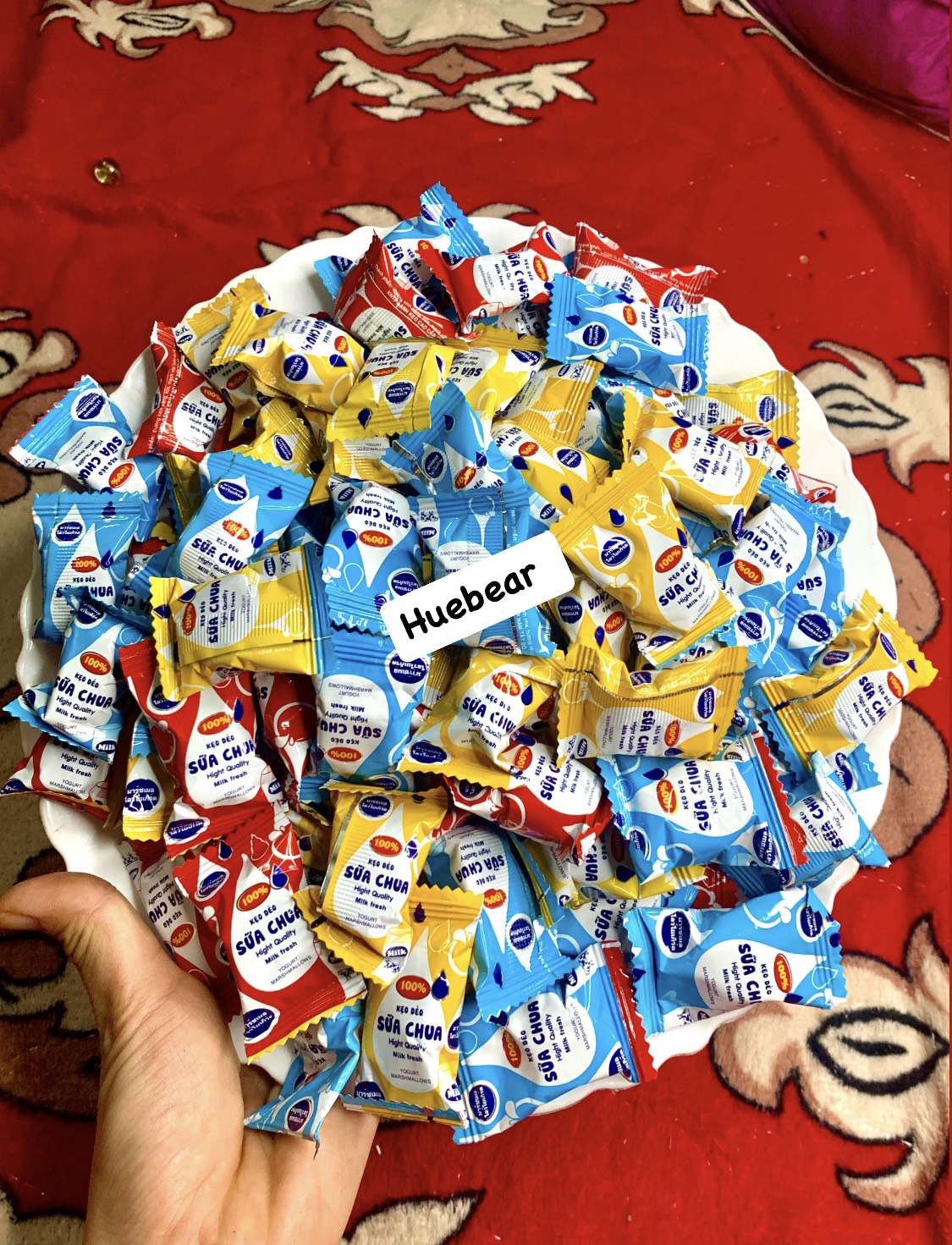 500g kẹo dẻo sữa chua