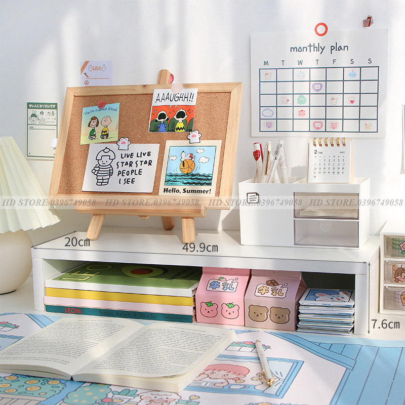 🚛FREESHIP 🆓 KỆ ĐỂ SÁCH - MÁY TÍNH - DECOR 🖥⌨ LẮP GHÉP