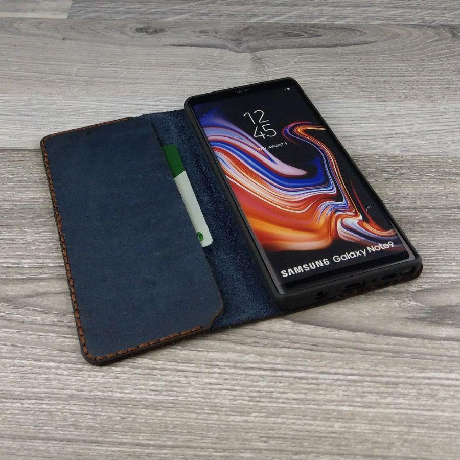 Bao Da Samsung Note 9 Handmade Da Bò