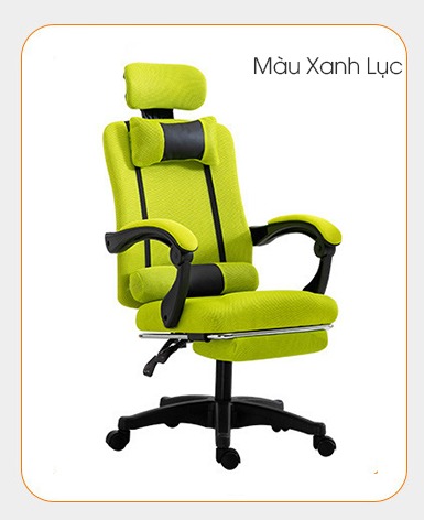 Ghế Văn Phòng Tay Vịn, Ngả Lưng Thư Giãn Kèm Gác Chân Sang Trọng - Xu Hướng Nội Thất 2021