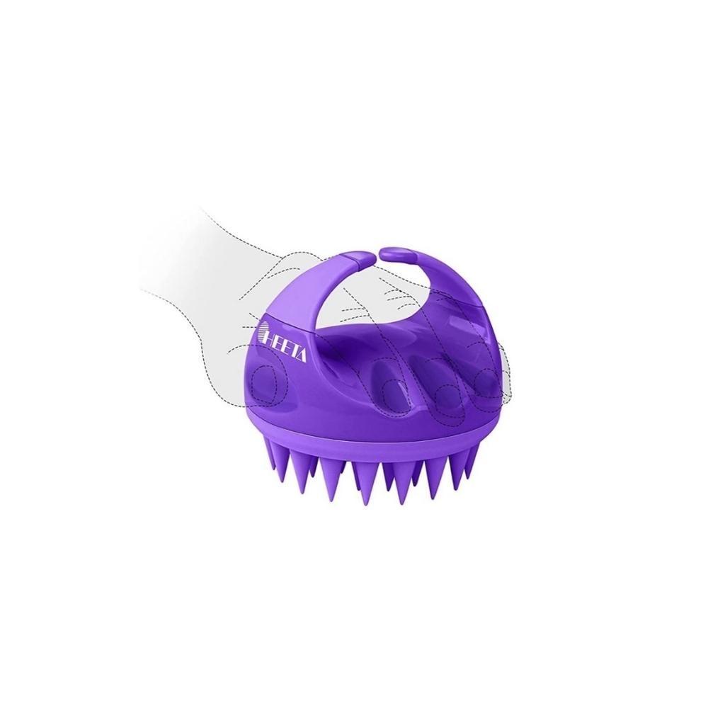 Lược Gội Đầu Silicone Heeta Shampoo Brush [Hàng Mỹ]