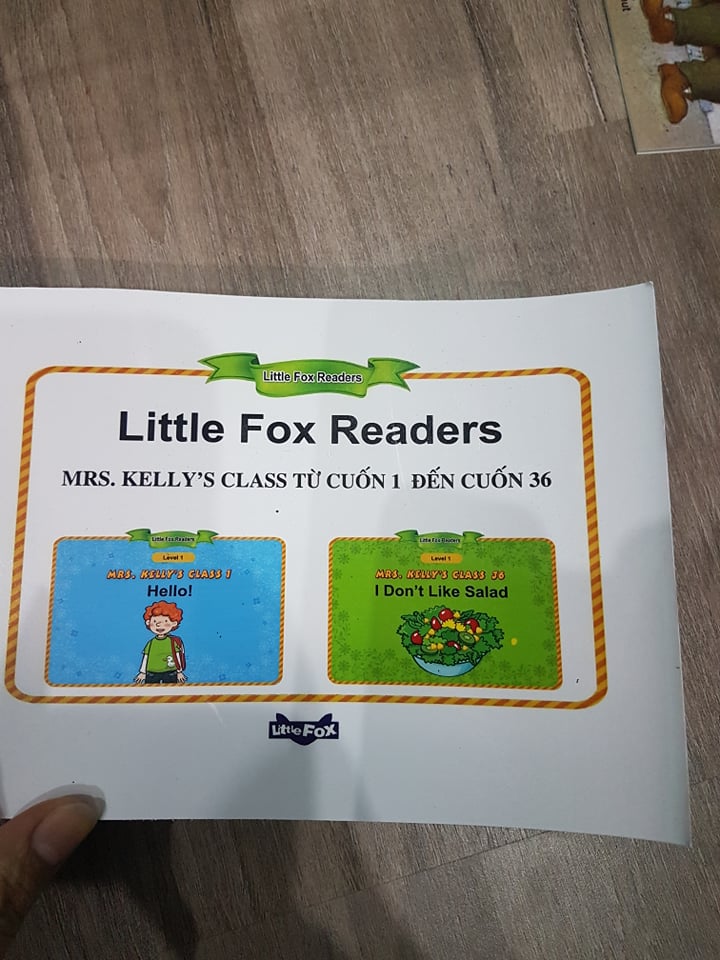 [Little fox][Level 1] Miss Kelly Class - Có video và file nghe.