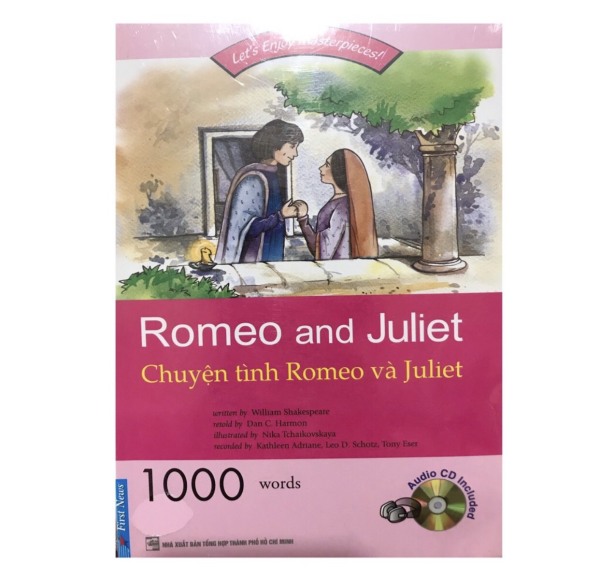 Happy Reader - Chuyện Tình Romeo & Juliet (Truyện tiếng anh+Kèm CD)