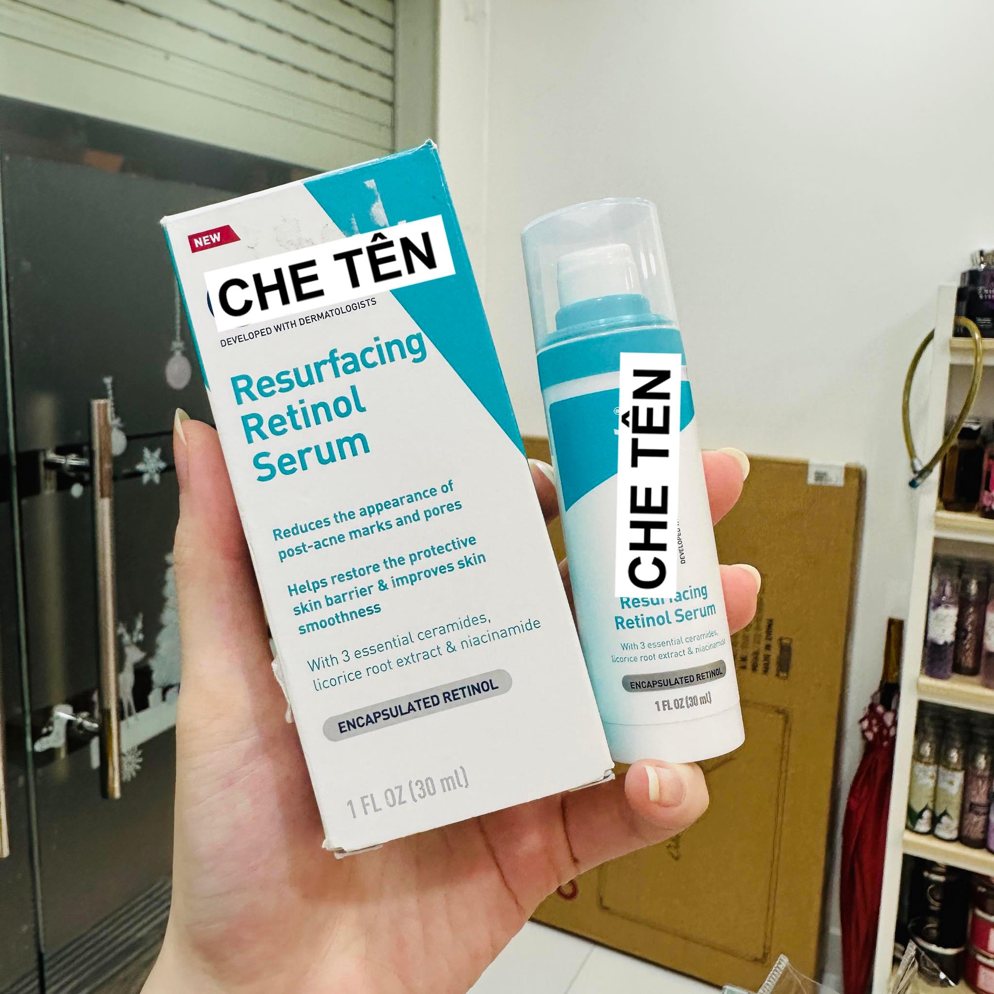 [Saigon Scent] Tinh chất giảm mụn CRV Resurfacing Retinol Serum (30mL)
