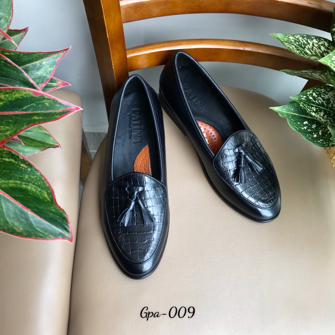 Giày Da Patina Hàn Quốc
