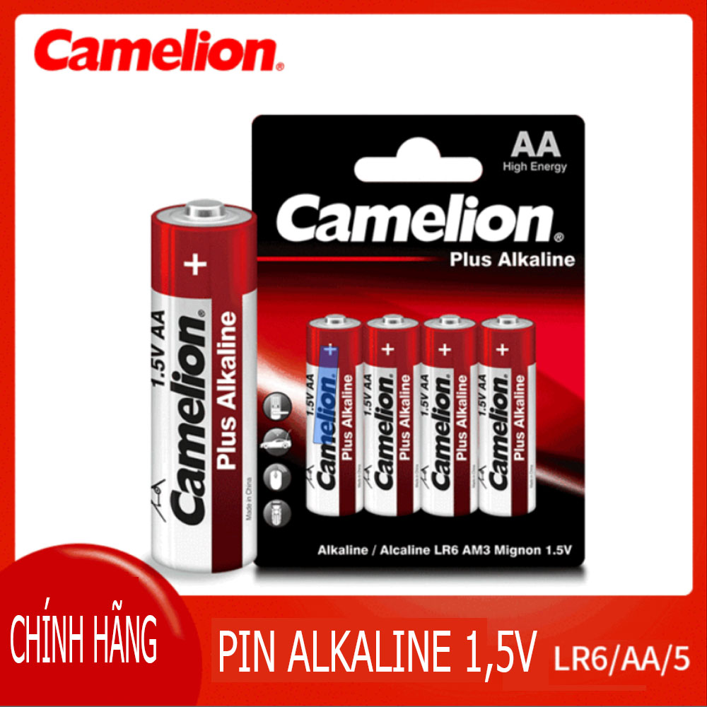 Pin tiểu AA 1,5V Camelion, pin khô siêu kiềm LR3 Alkaline công suất cao Vỉ