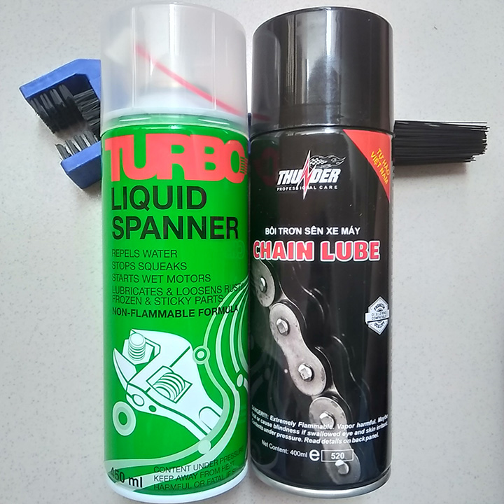 BỘ CHĂM SÓC VÀ BẢO DƯỠNG SÊN TURBO, CHÀ SÊN, THUNDER 400