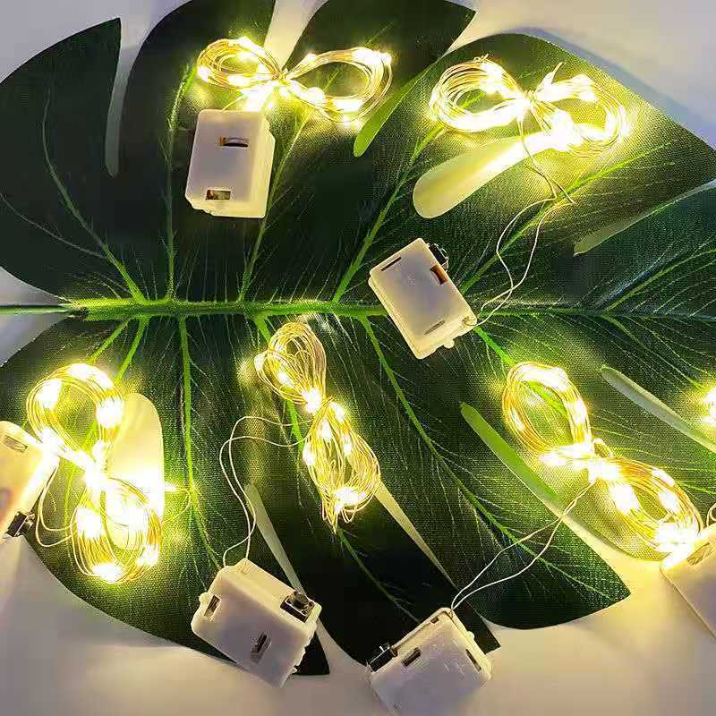[HCM]Dây đèn Led dùng pin 3m (kèm pin)