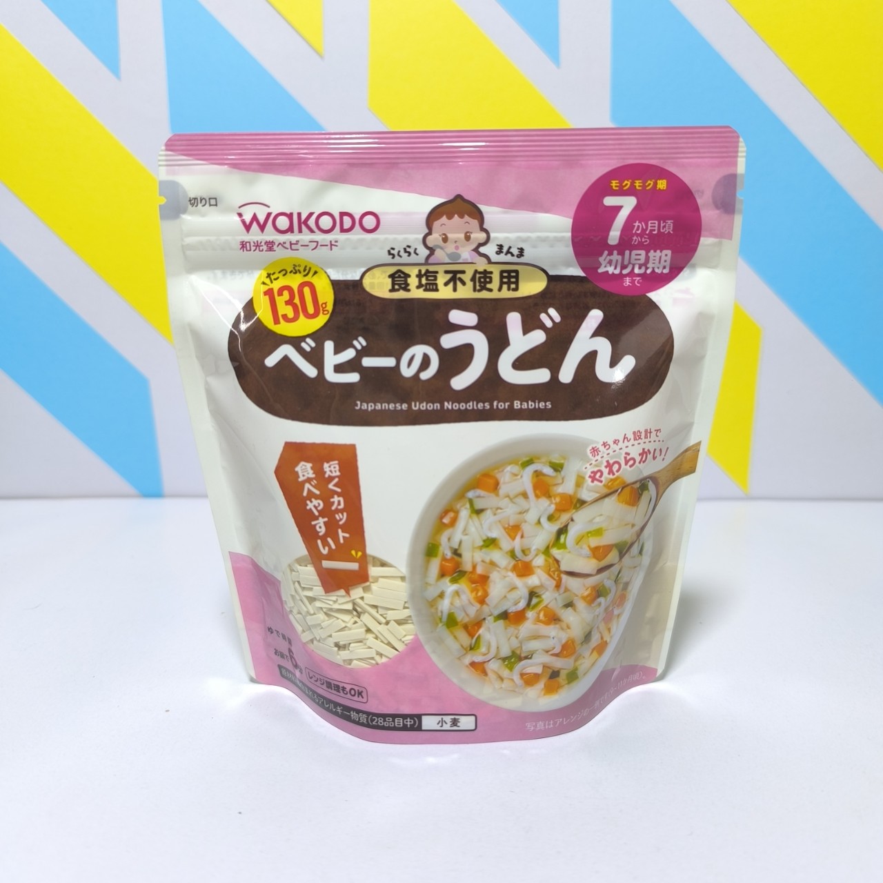 Mì somen tách muối Wakodo 130g cho bé Nhật