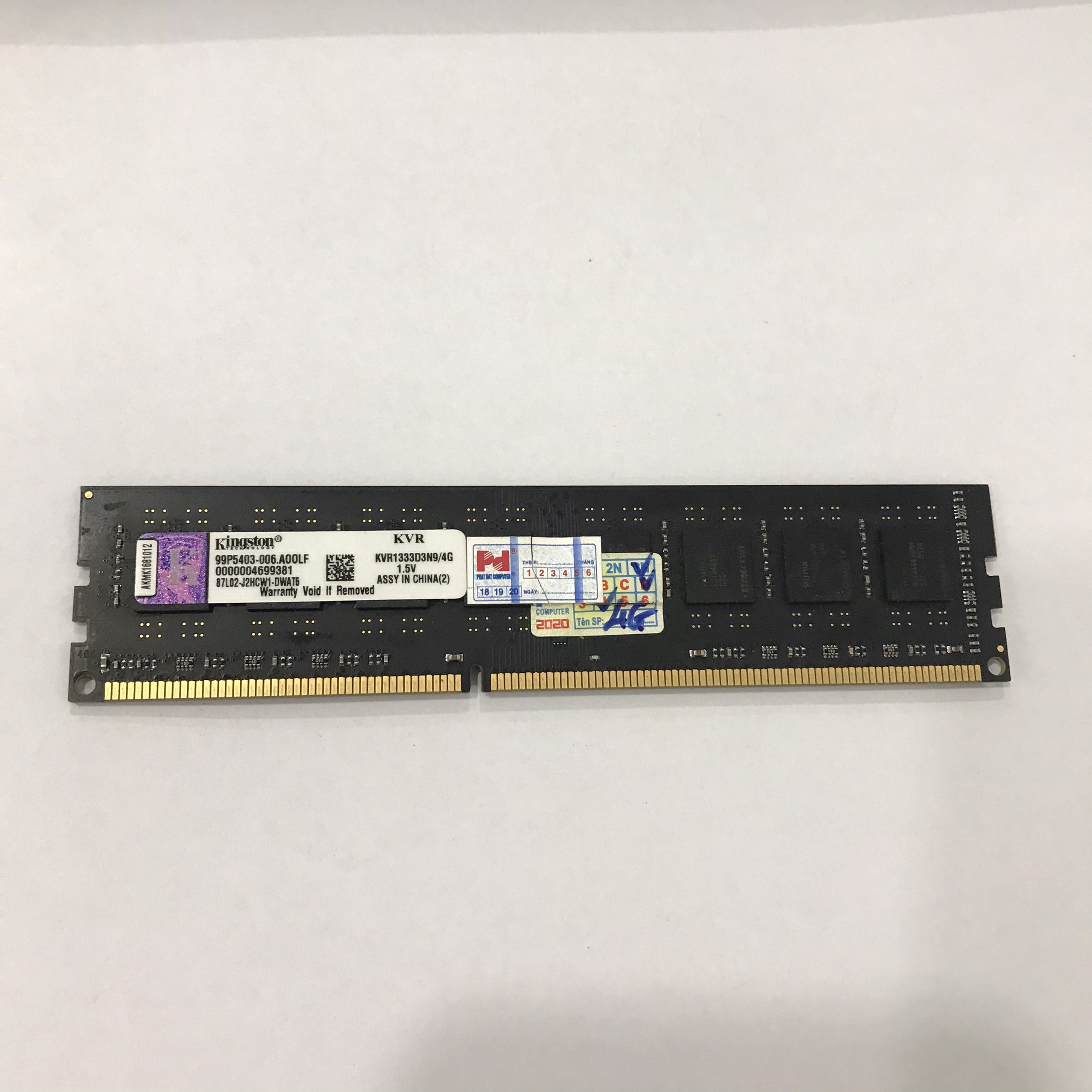 [HCM]RAM PC ddr3 4gb bus 1600 bảo hành 36 tháng