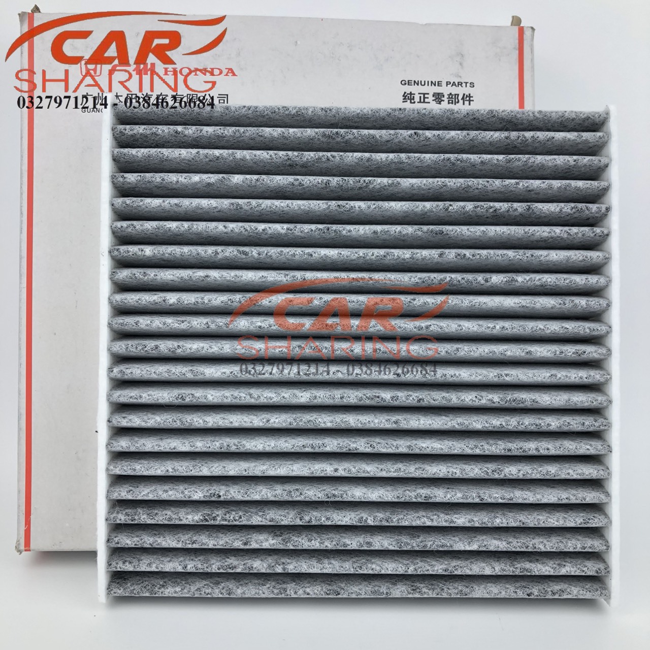 Model: 80292-tg0-w02/80292-tf0-g01 activated carbon air conditioner filter for City, dreader, Civic, Jazz (2012-2022); OEM code: 80292-tg0-w02/80292-tf0-g01