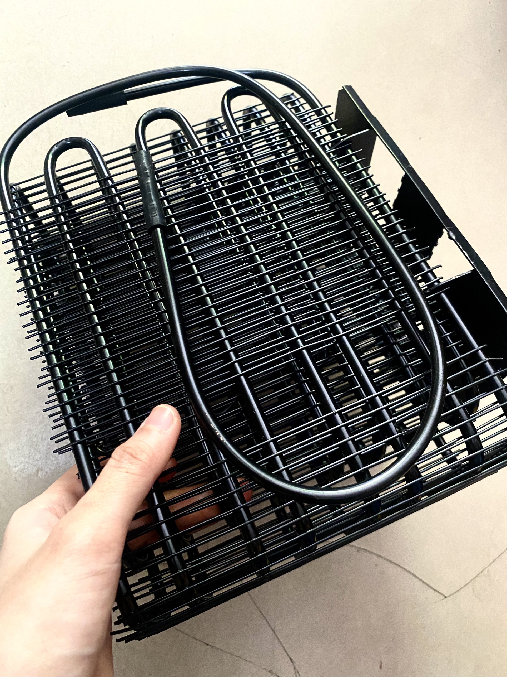 Dàn tản nhiệt tủ mát 32-10-20 ( cỡ lớn ) - Dàn nóng dạng cuộn bền đẹp