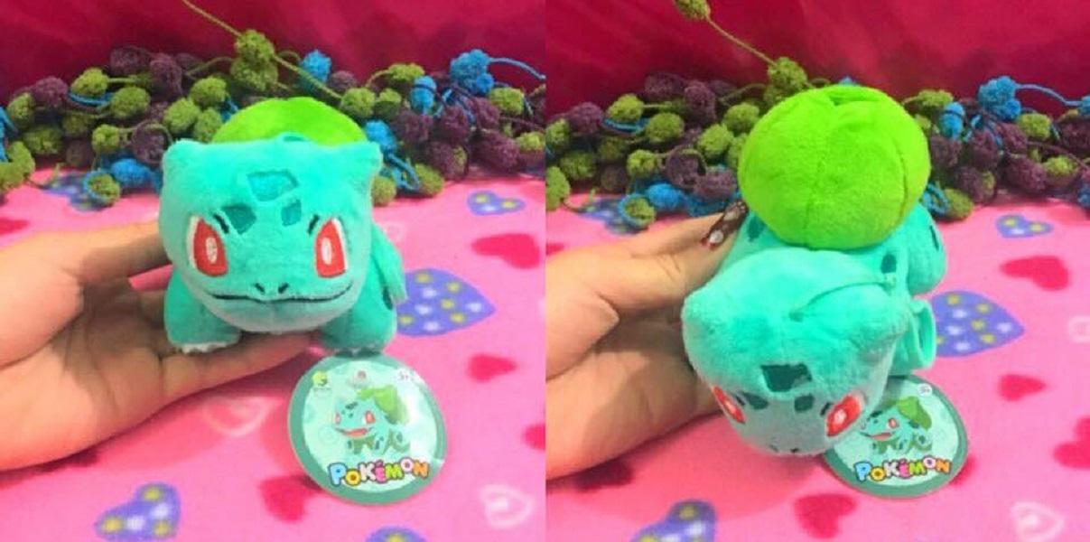 [HCM]Móc khóa gấu bông Pokemon - Ếch Bulbasaur kỳ diệu