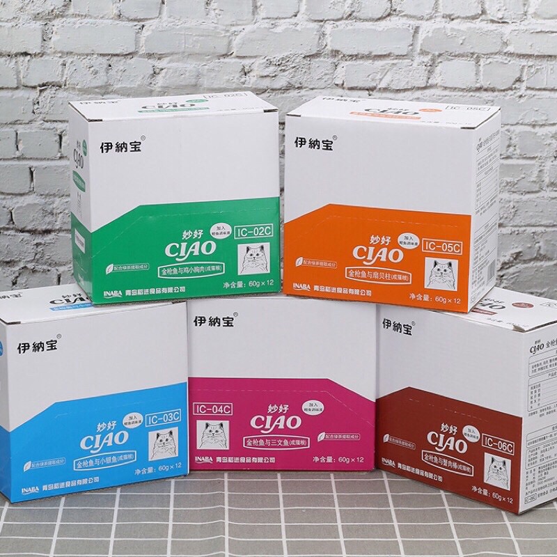Pate ciao 60gr cho mèo