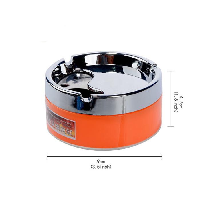 Gạt tàn thuốc nắp xoay - gạt tàn thuốc inox - gạt tàn inox