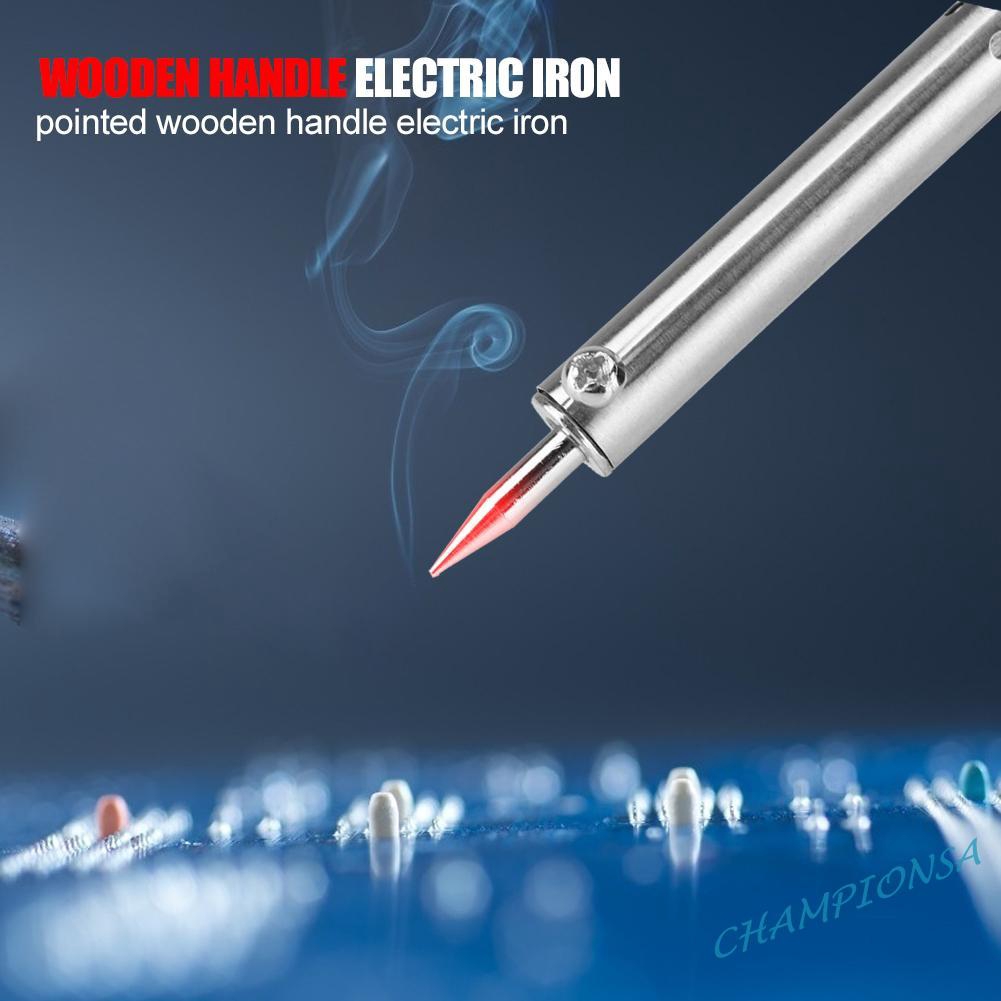Mỏ hàn chì cán gỗ 200V Công Suất 60w, 80w 100W -HTB
