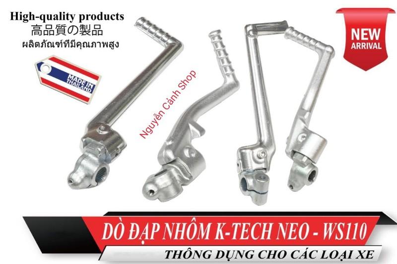 Dò đạp nhôm K TECH gắn Wave