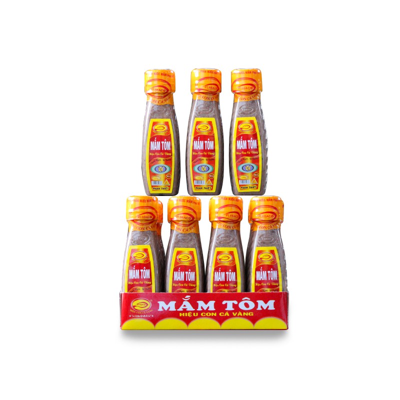 Mắm tôm pt fisaco chai 110gr - hiệu con cá vàng