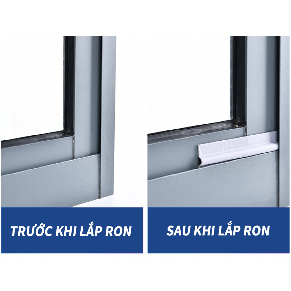 2 Mét Thanh Ron Dán Cửa Sổ Chống Gió, Nước, Khói Bụi